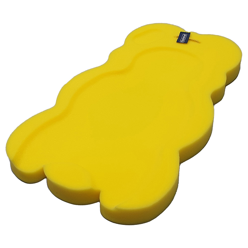 Optimal - Baby Bath Non-Slip Cushion Sponge - Yellow