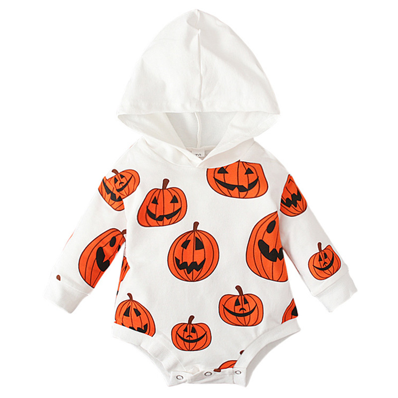 Sugar Rush Halloween Hoodie Full Sleeves Onesie - Orange