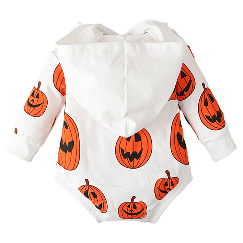 Sugar Rush Halloween Hoodie Full Sleeves Onesie - Orange