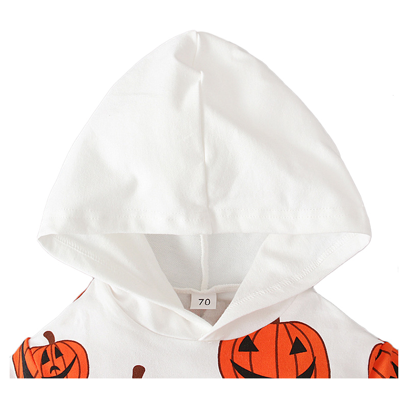 Sugar Rush Halloween Hoodie Full Sleeves Onesie - Orange