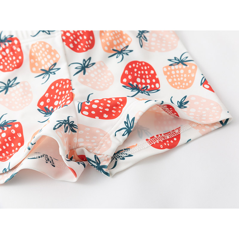 Sugar Rush Set of Swimwear with Cap - Pink - 3 Pcs