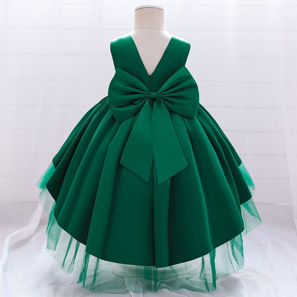 Sugar Rush Embellished Regular Layered Dress - Green