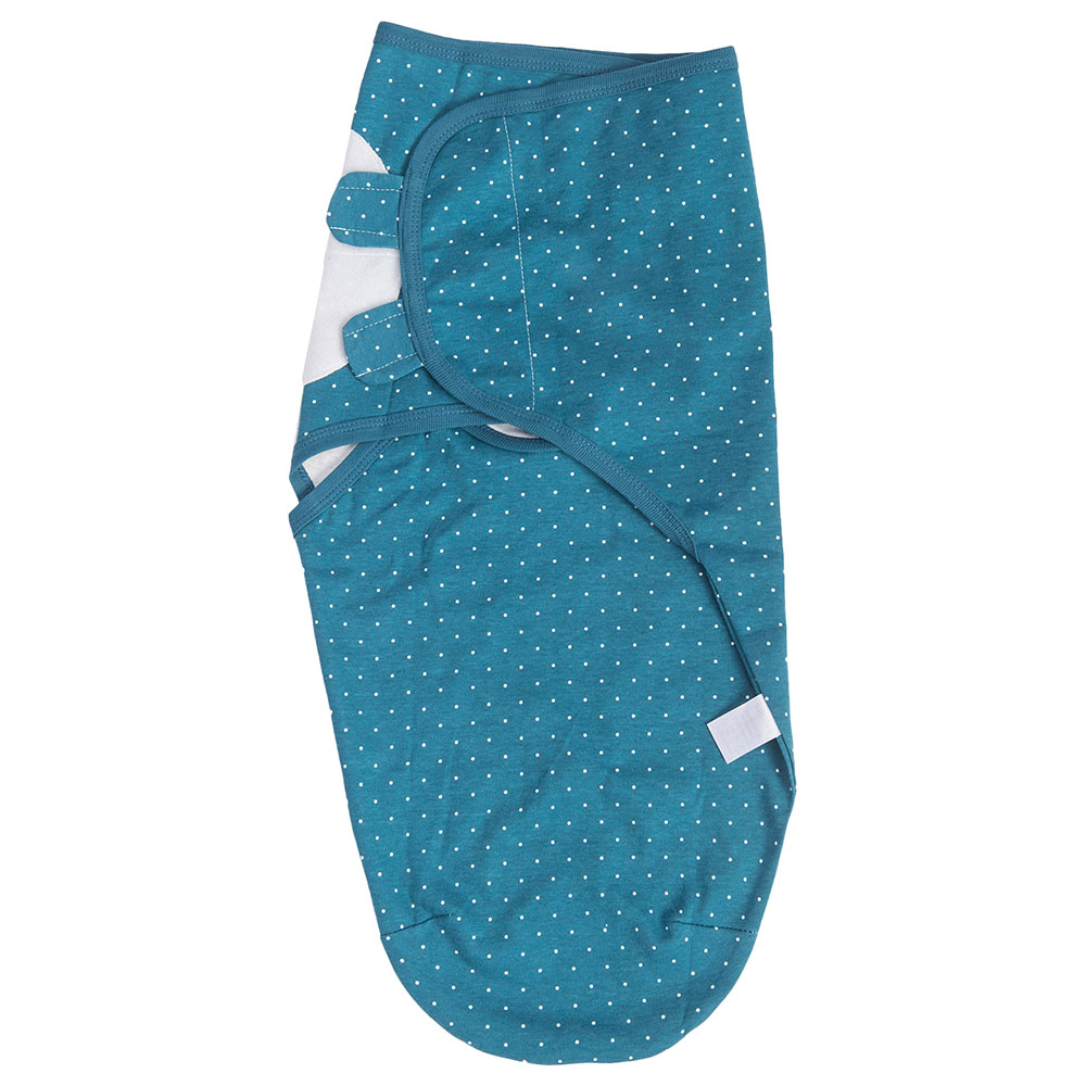 Tiny Toes - Baby Boys Printed Swaddle - Pack Of 2 - Navy Blue