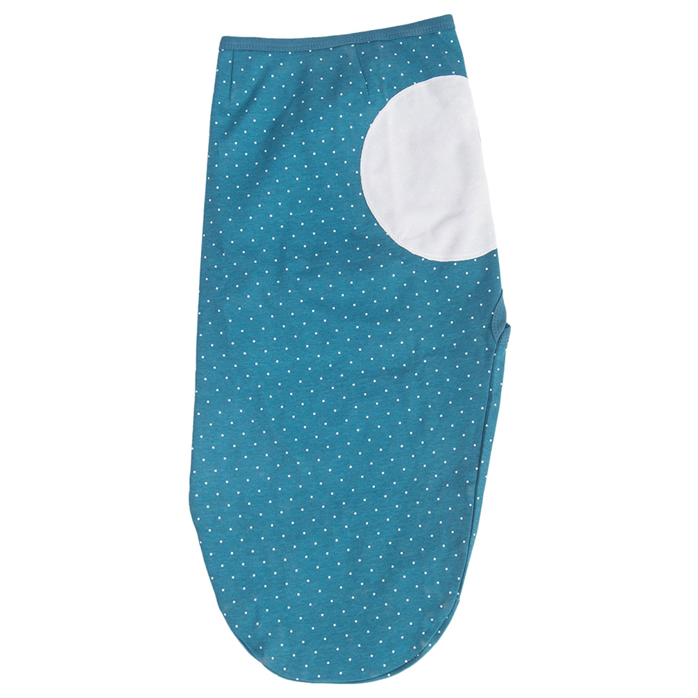 Tiny Toes - Baby Boys Printed Swaddle - Pack Of 2 - Navy Blue