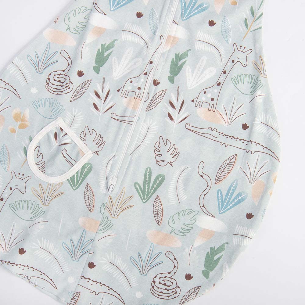 Tiny Toes - Baby Boys Printed Swaddle - Blue