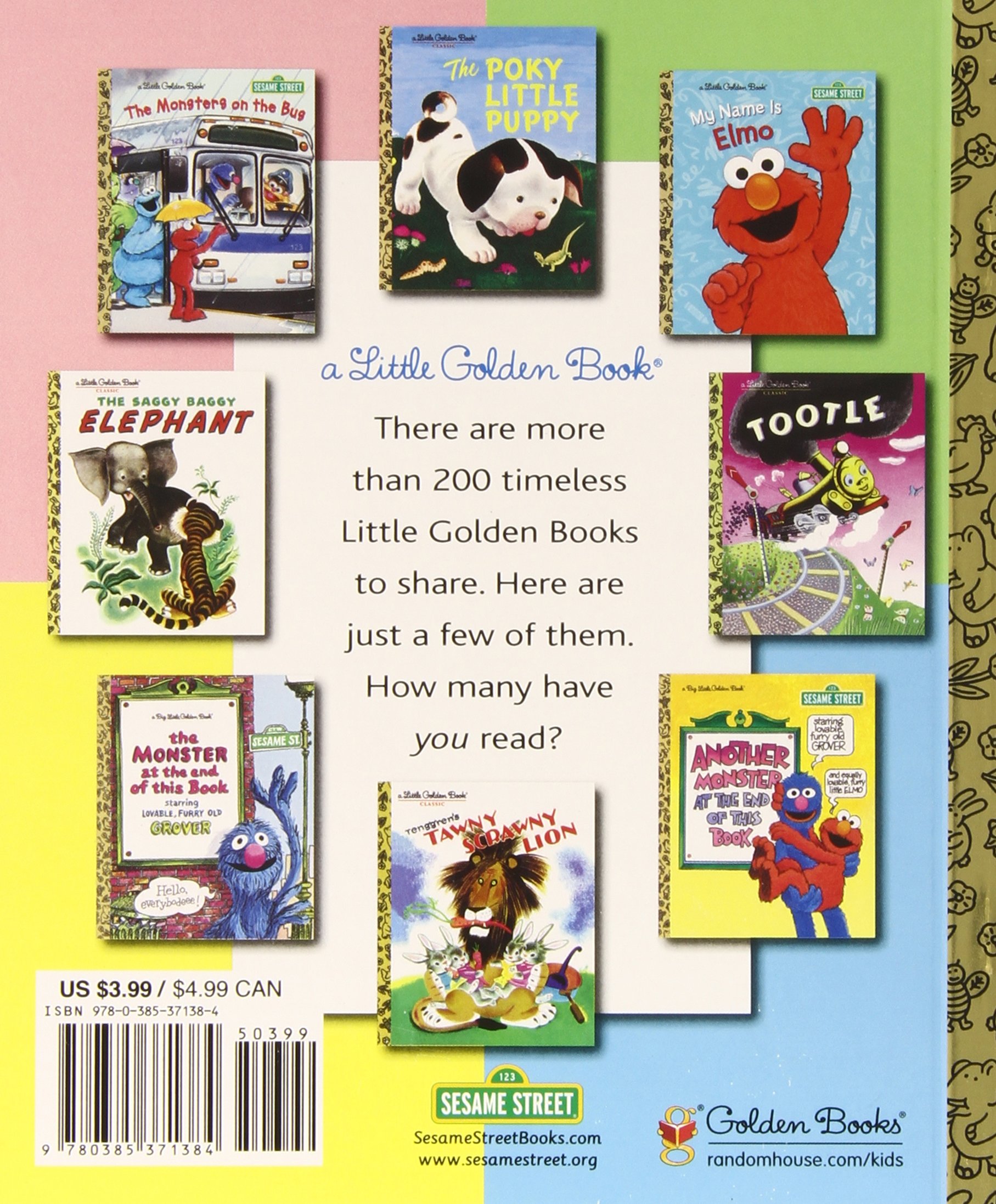 Time for Bed, Elmo! (Sesame Street) (Little Golden Book)