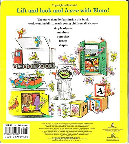 Sesame Street - Elmo's Big Lift-and-Look Book