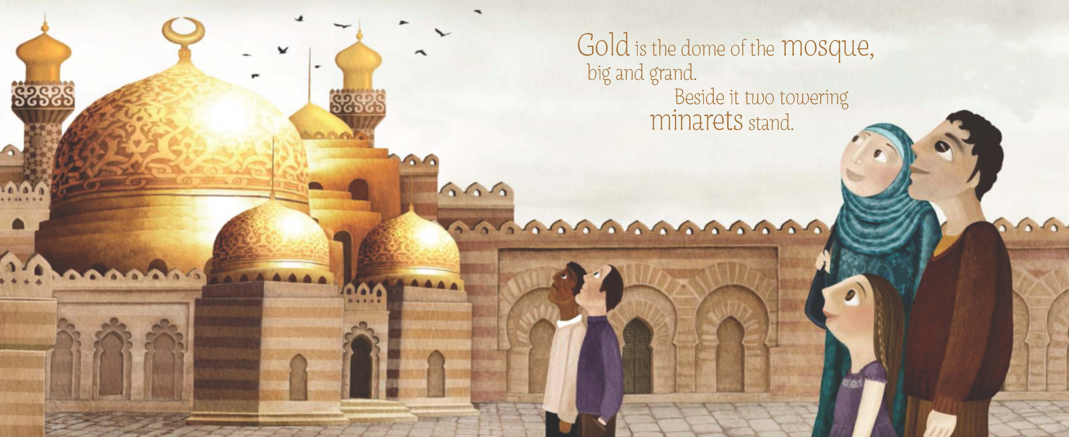Golden Domes and Silver Lanterns: A Muslim Book of Colors