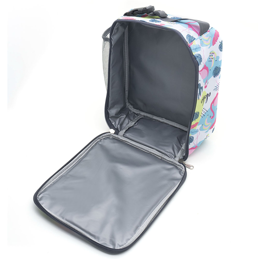 Bamboo Bark - Kids Lunch Bag - Flamingo
