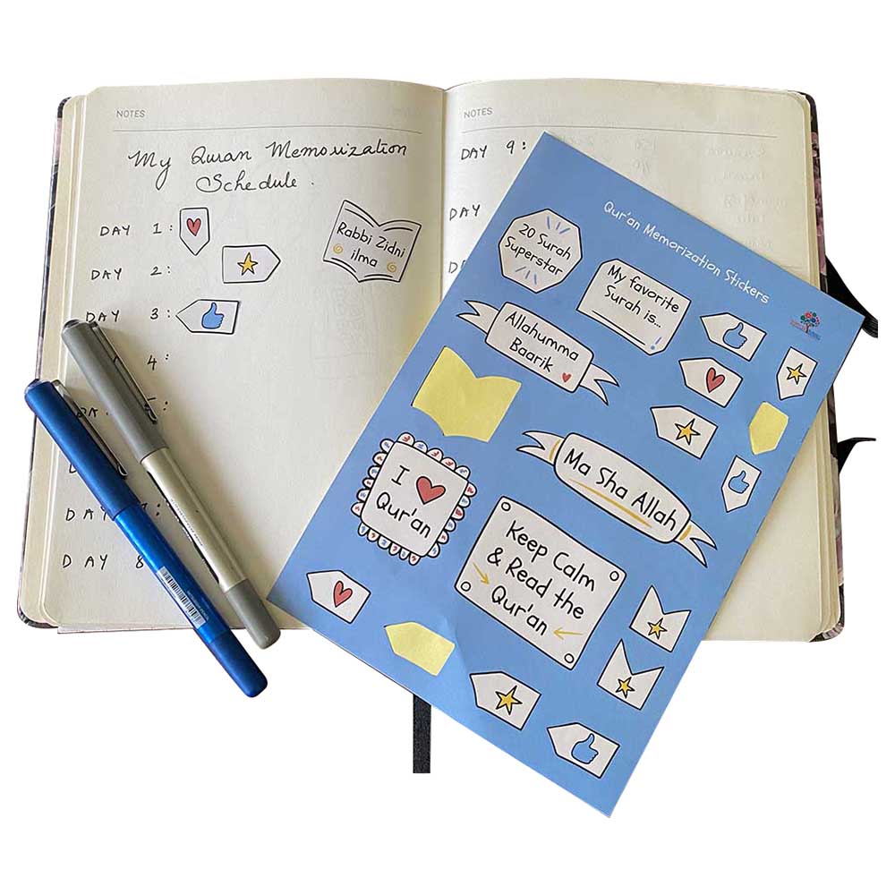 Bismillah Buddies Quran Memorization Stickers