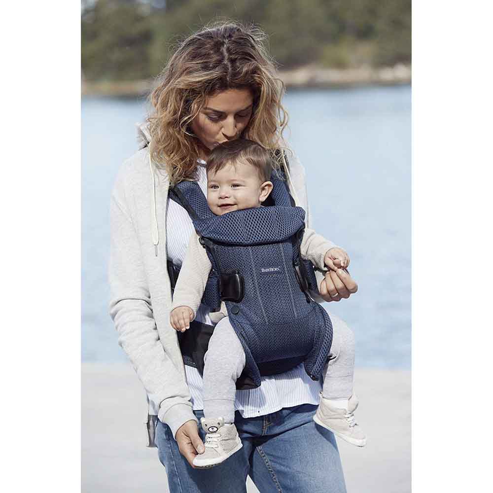 BABYBJORN - Baby 3D Mesh Carrier One Air - Navy Blue
