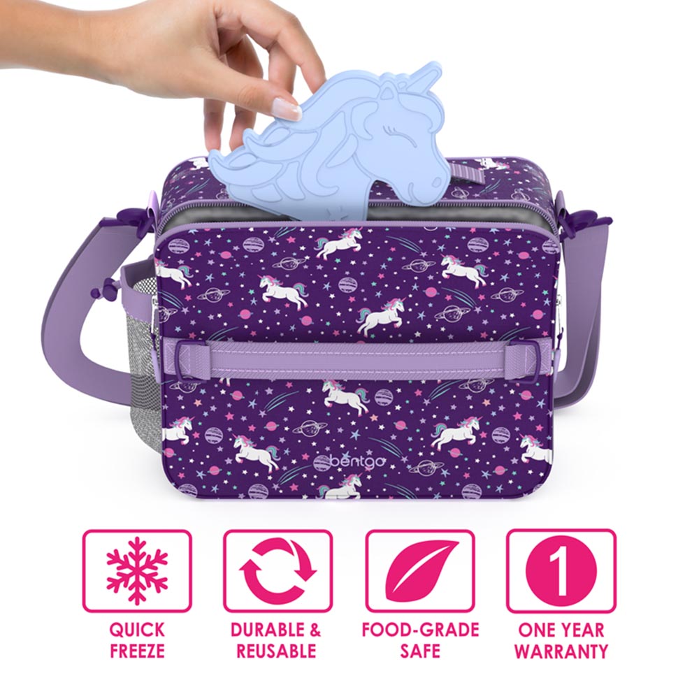 Bentgo - Buddies Reusable Ice Pack 4 packs - Unicorn