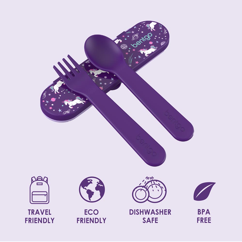 Bentgo - Kids Utensils Set - Unicorn