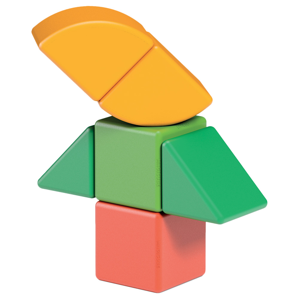 Geomag - Magicube 3 Shapes Recycled Starter Set 6pcs