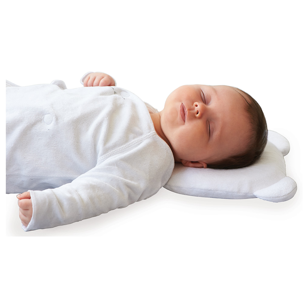 Candide - P'tit Panda Memory Foam Baby Pillow - White
