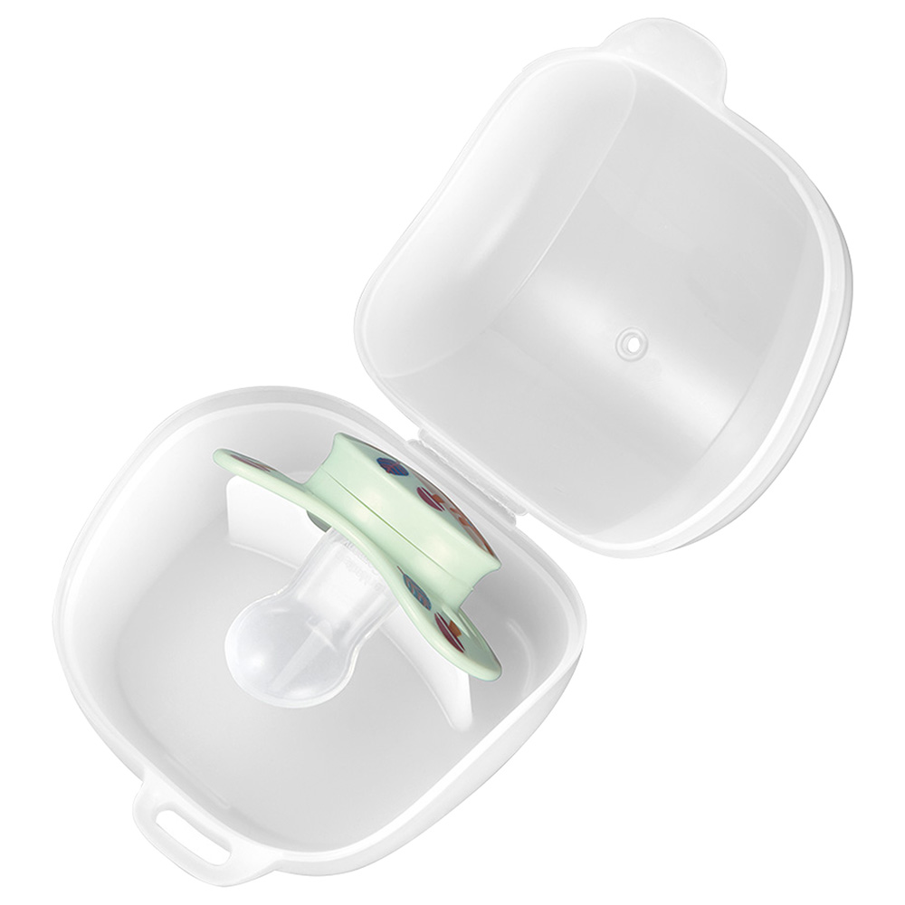 Nip - 2-in-1 Soother Box Sterilizer and Hygienic Case - White