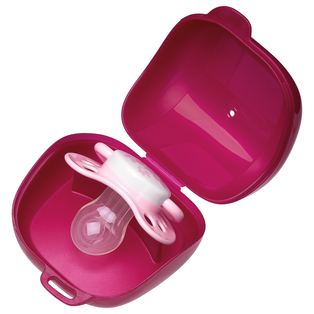 Nip - 2in1 Soother Box Sterilizer and Hygienic Case - Pink
