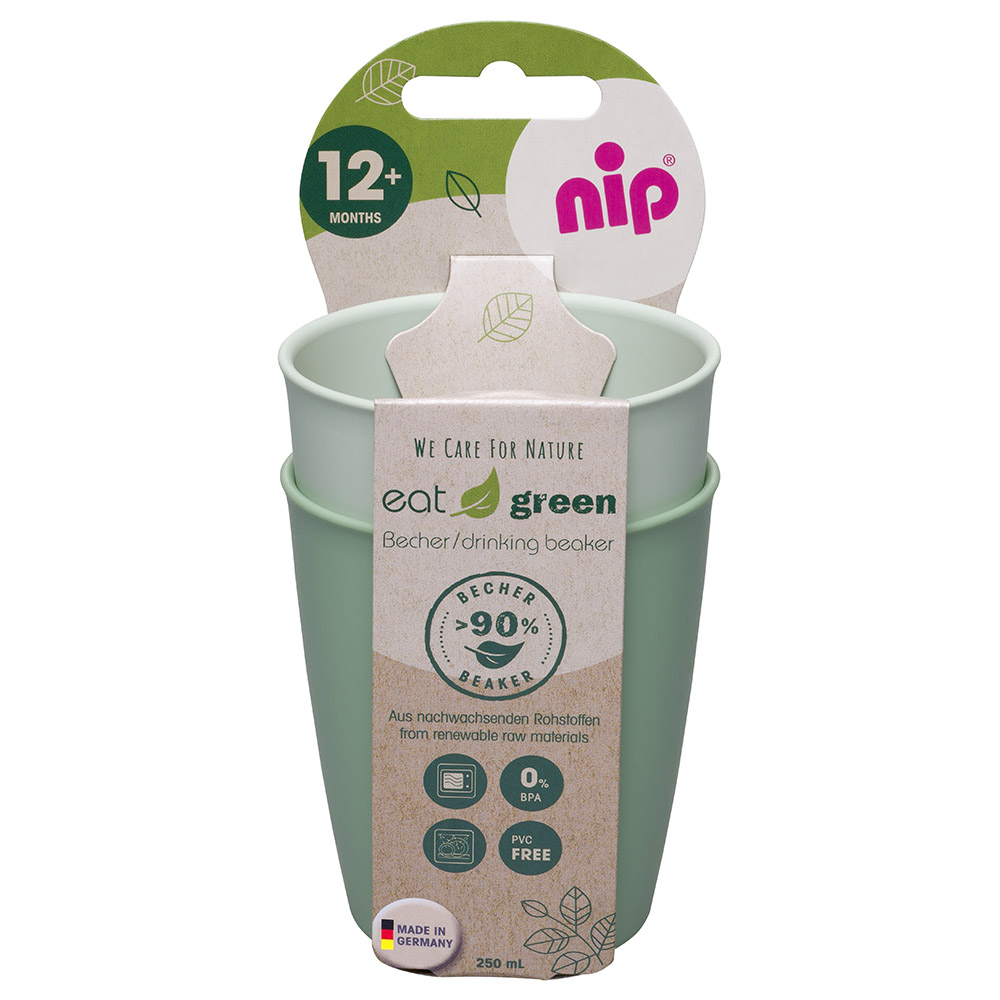 Nip Green Drinker Beaker - Green