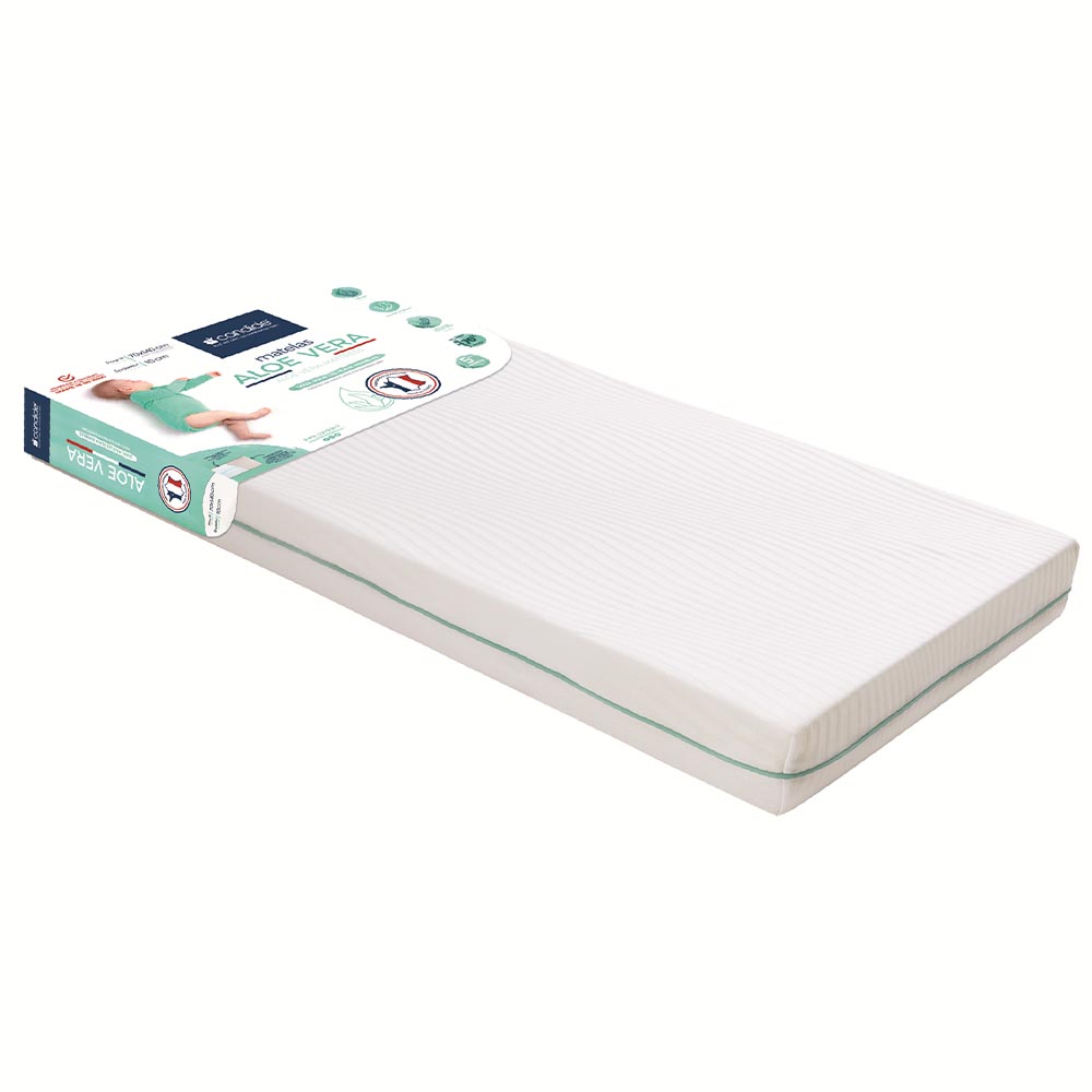 Candide Aloevera Mattress With Removable Cover - 70 x 140cm