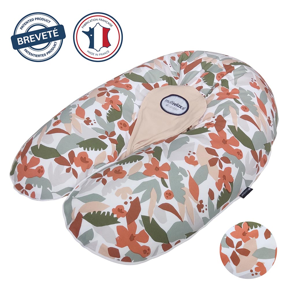 Candide - 3-in-1 Multirelax Maternity Feeding And Baby Nest - Flowers