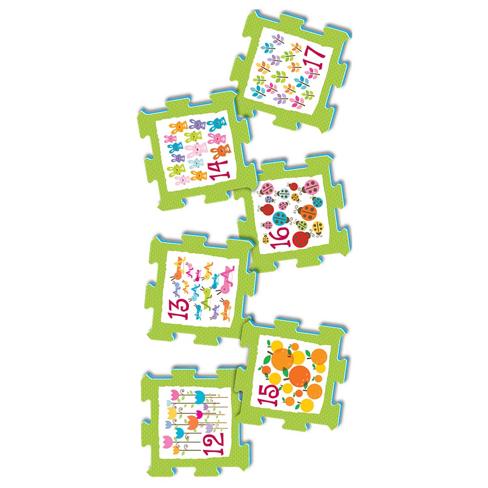 Sunta - Numbers & Objects Puzzle Mat 24pcs