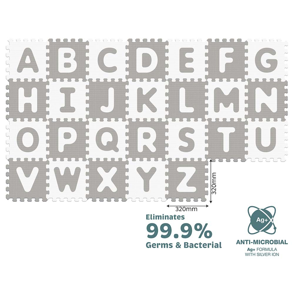 Sunta - Antibacterial Alphabet Puzzle Mat - 26pc