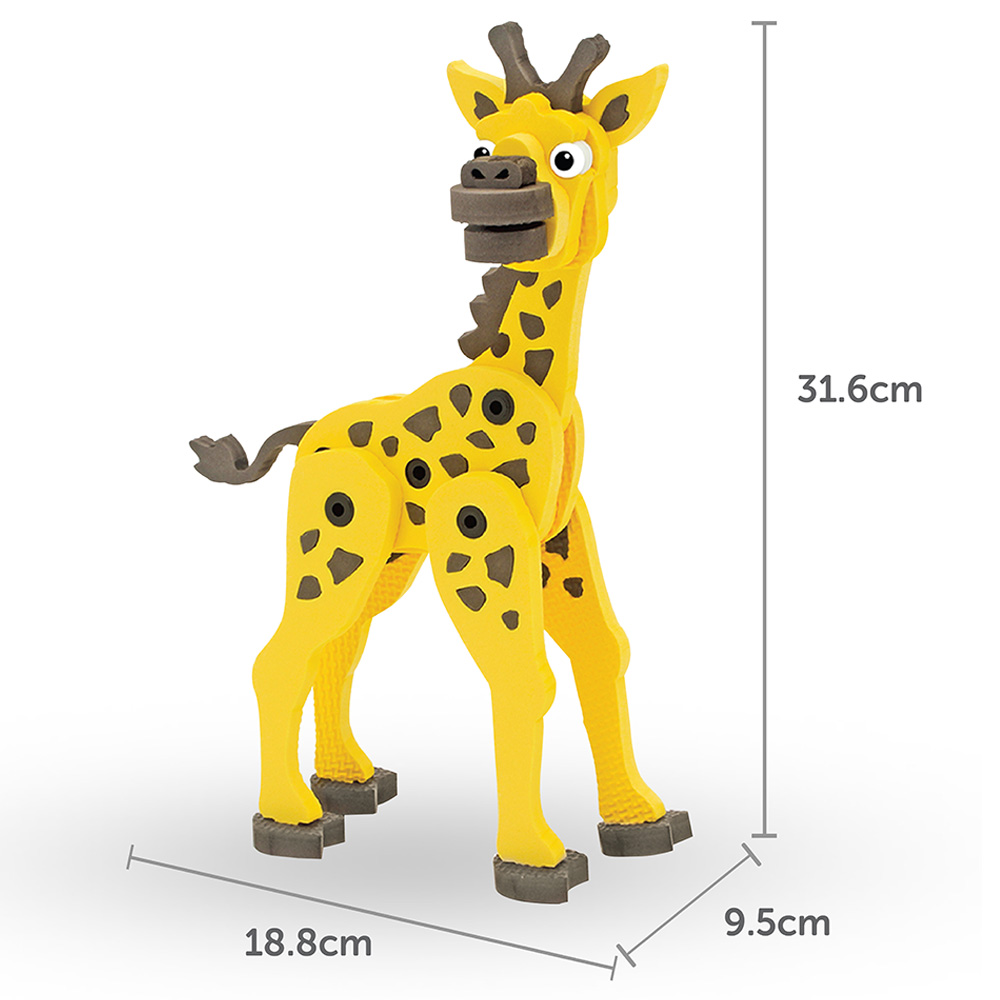 Sunta - DIY Play Foam Building Toy - Giraffe