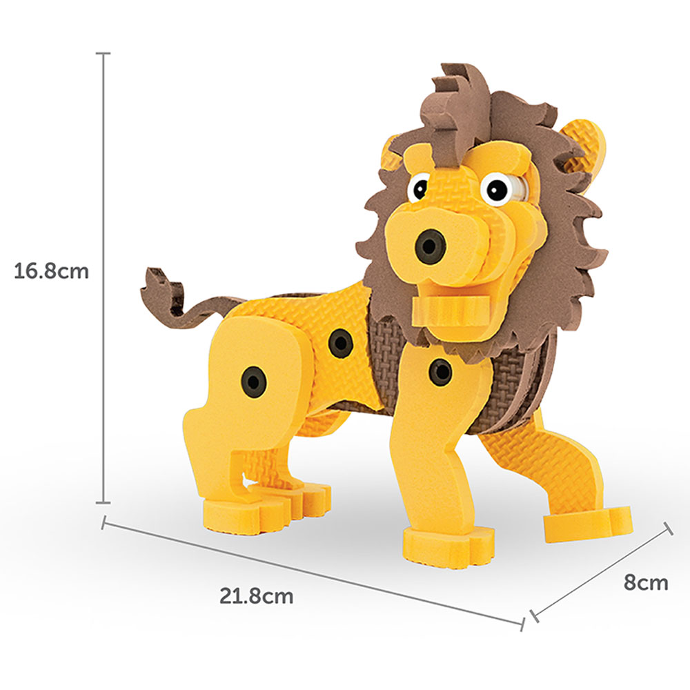 Sunta - DIY Play Foam Building Toy - Lion