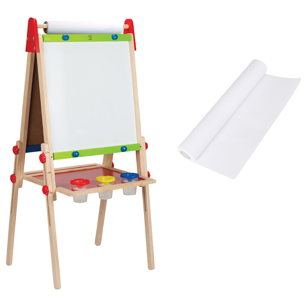 Hape - All-In-1 Easel + Art Paper Roll Set