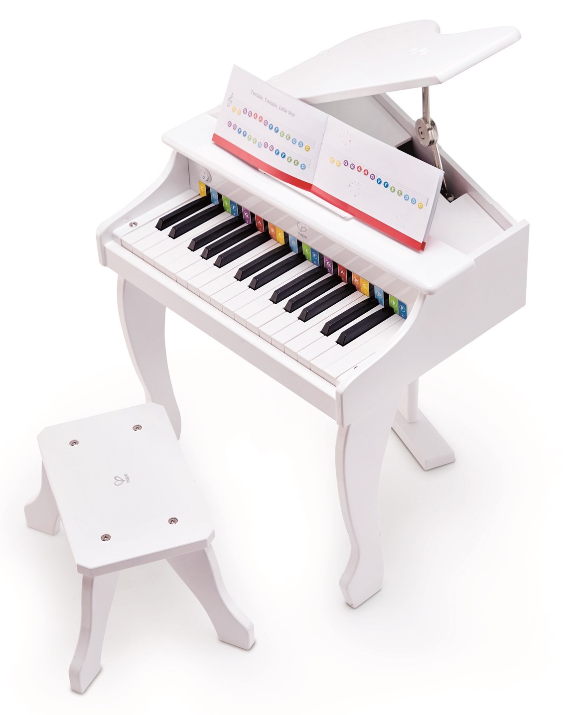 Hape - Deluxe Grand Piano - White