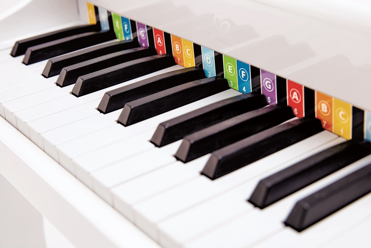 Hape - Deluxe Grand Piano - White