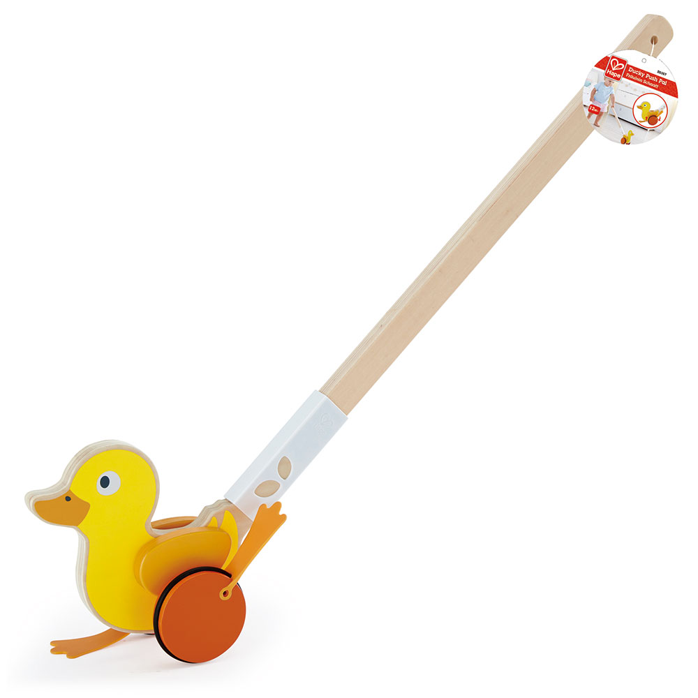 Hape - Ducky Push Pal