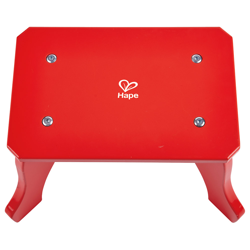 Hape - 25-key Electric Musical Piano With Lights & Stool - Red