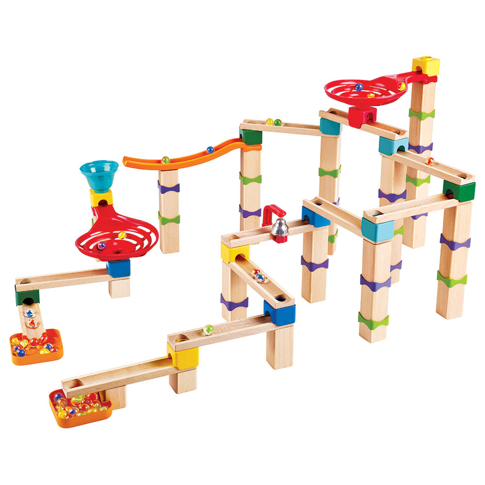 Hape - Tricks N Twists Marble Track 129Pcs
