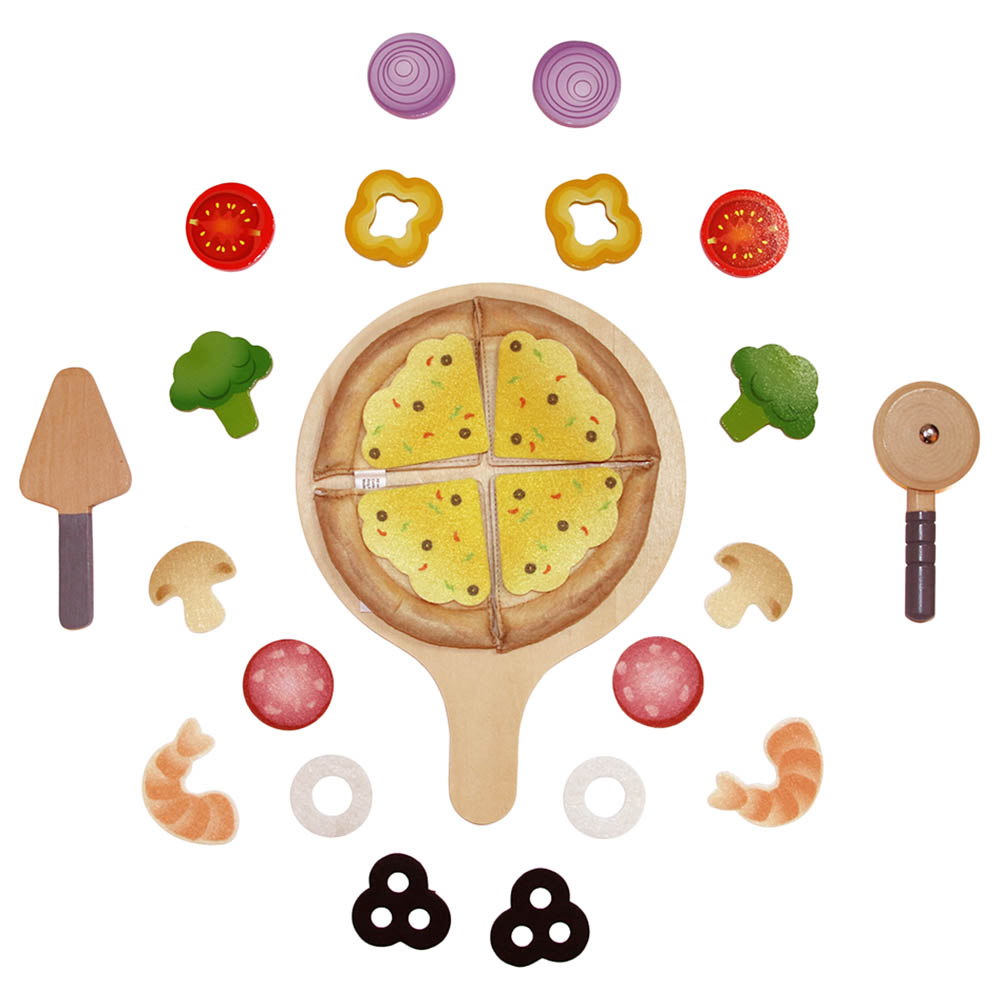 Hape - Perfect Pizza Playset - Food Playset