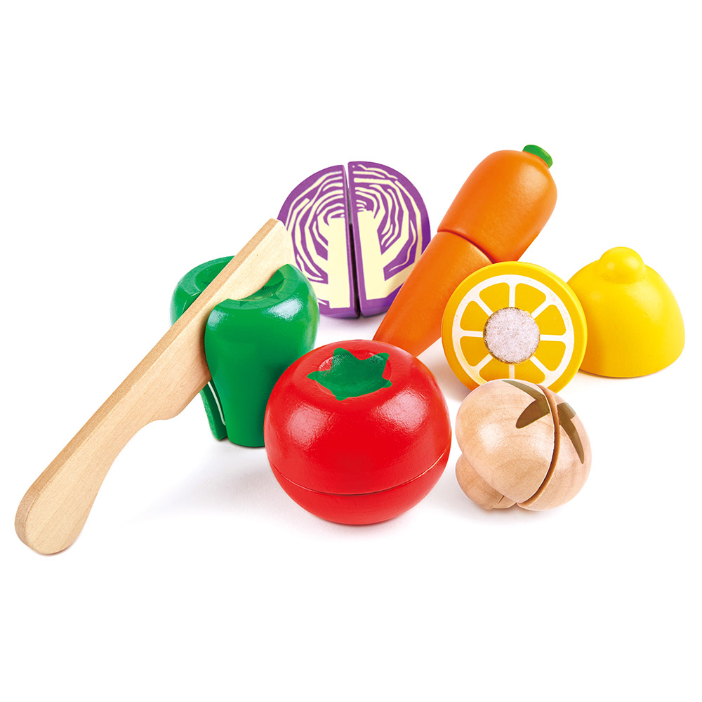 Hape - Farm Shop Playset - Vegetables