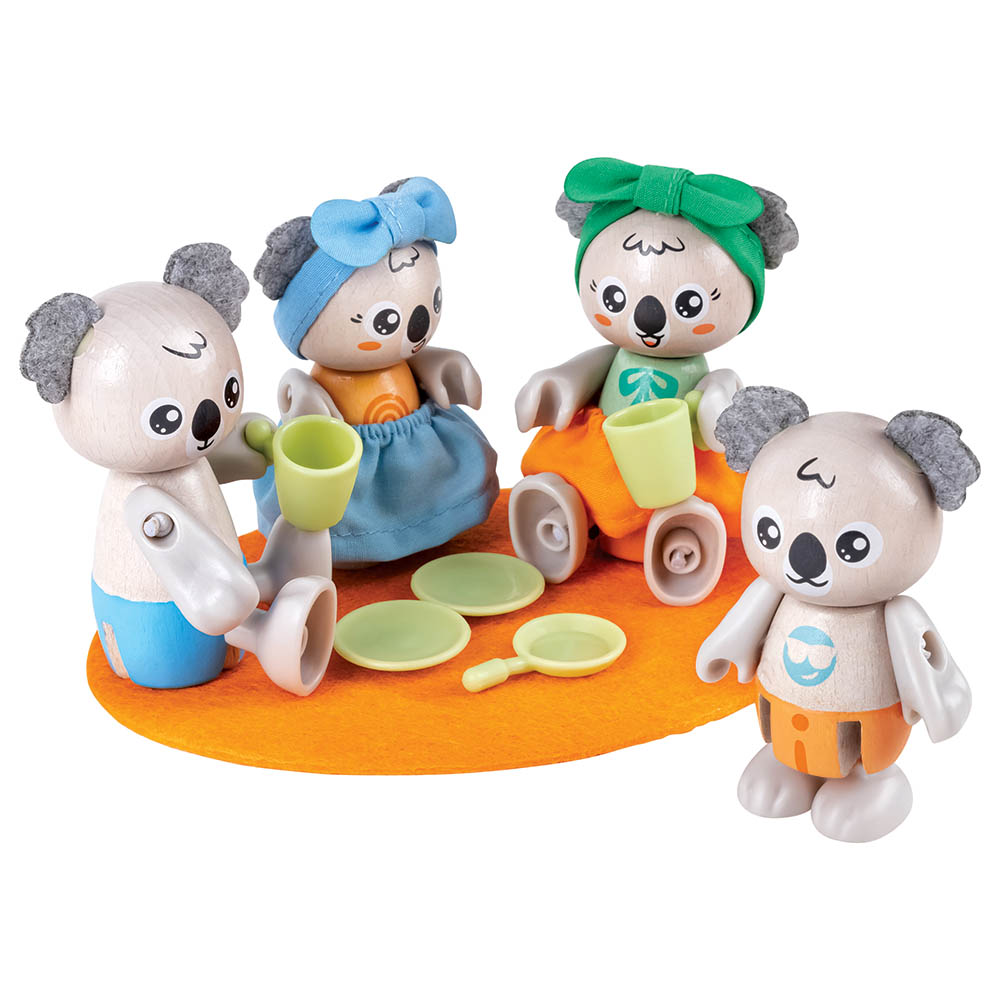 Hape - Green Planet Explorers FSC Koala Family - 10pcs