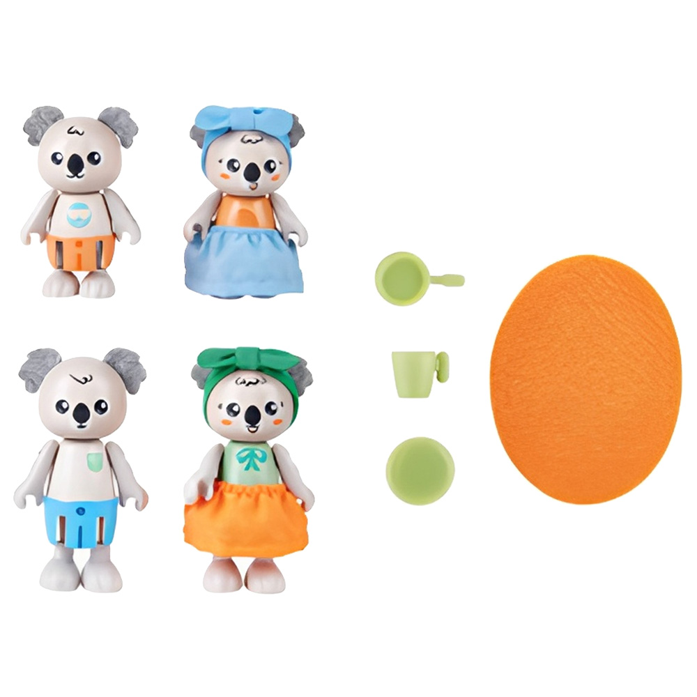 Hape - Green Planet Explorers FSC Koala Family - 10pcs