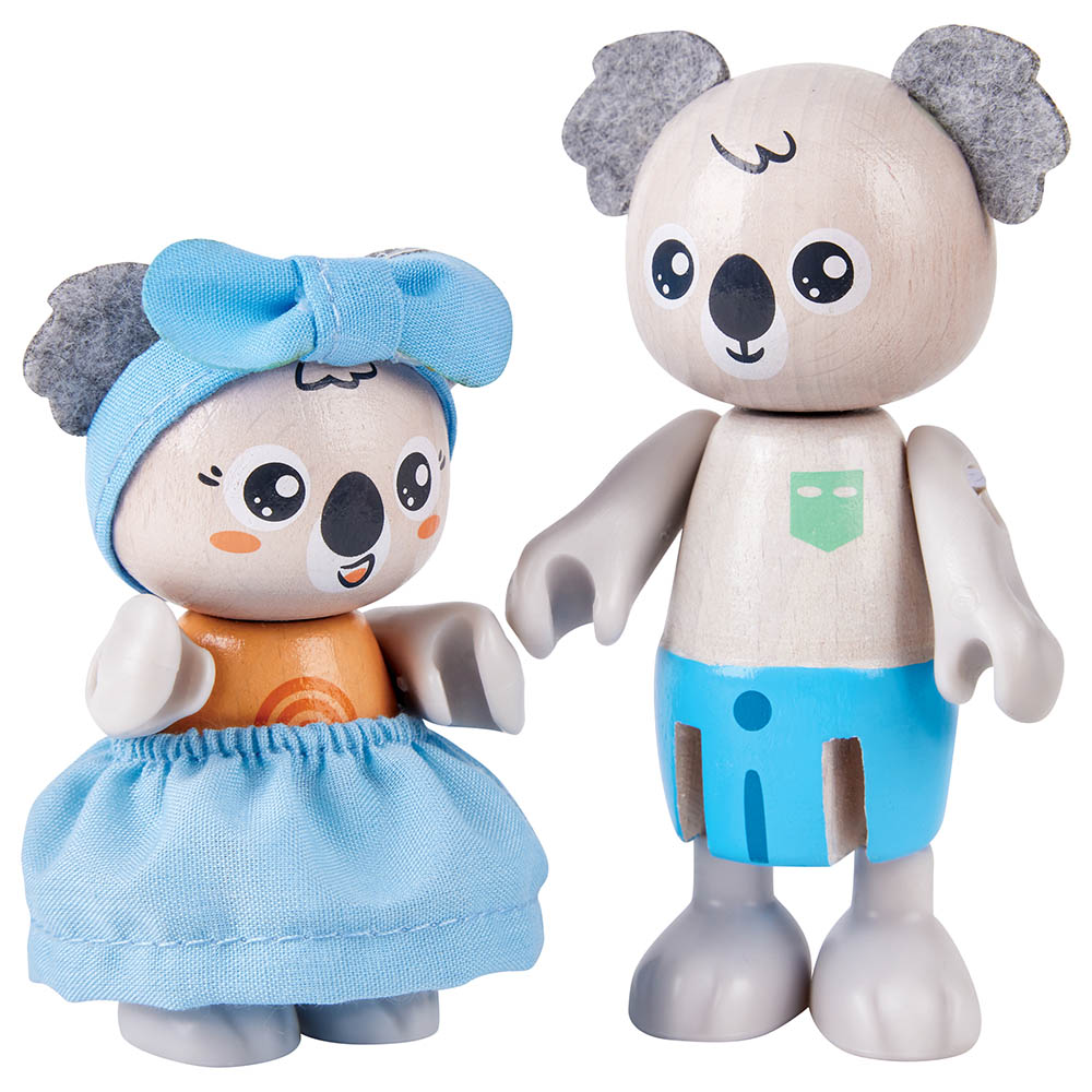 Hape - Green Planet Explorers FSC Koala Family - 10pcs