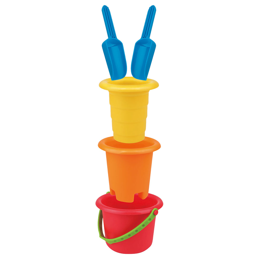 Hape - 5-in-1 Sand & Beach Toy Set, 5pc