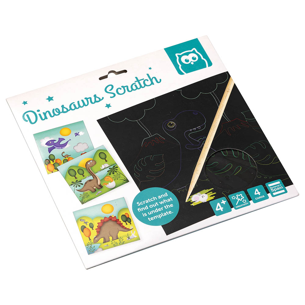 Eurekakids - Dinosaurs Scratch Art