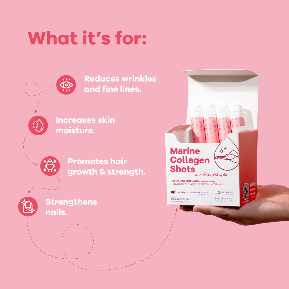 Nutrili - Marine Collagen Shots - 20 Drinks