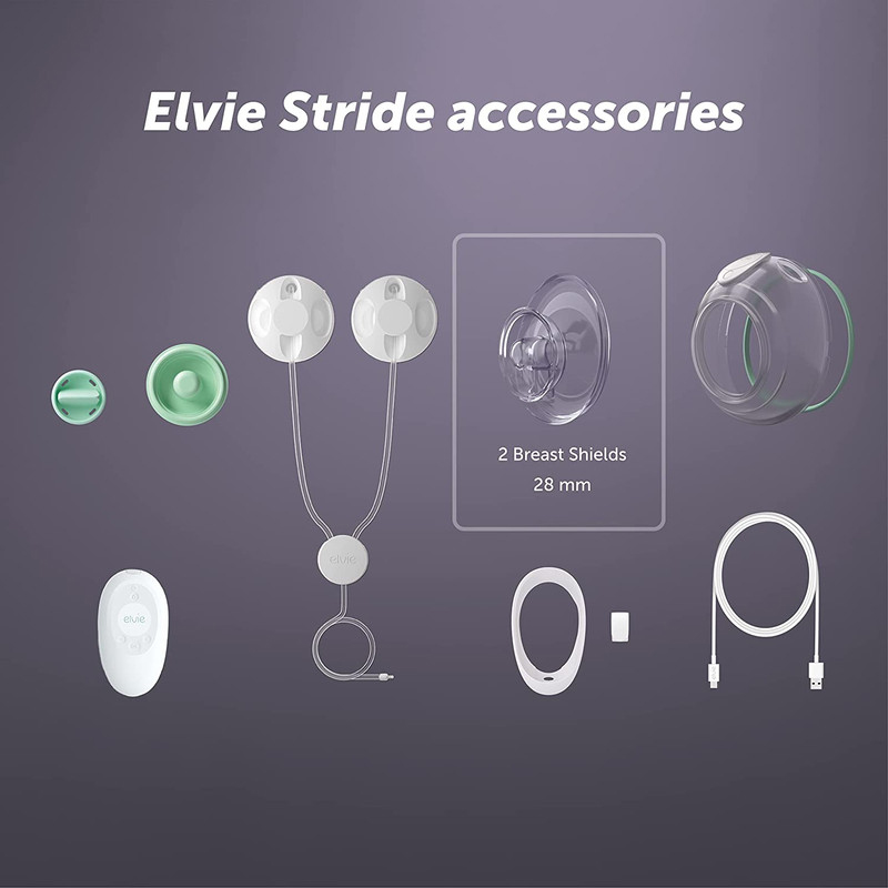 Elvie - Stride Breast Shield - 28mm - 2pcs