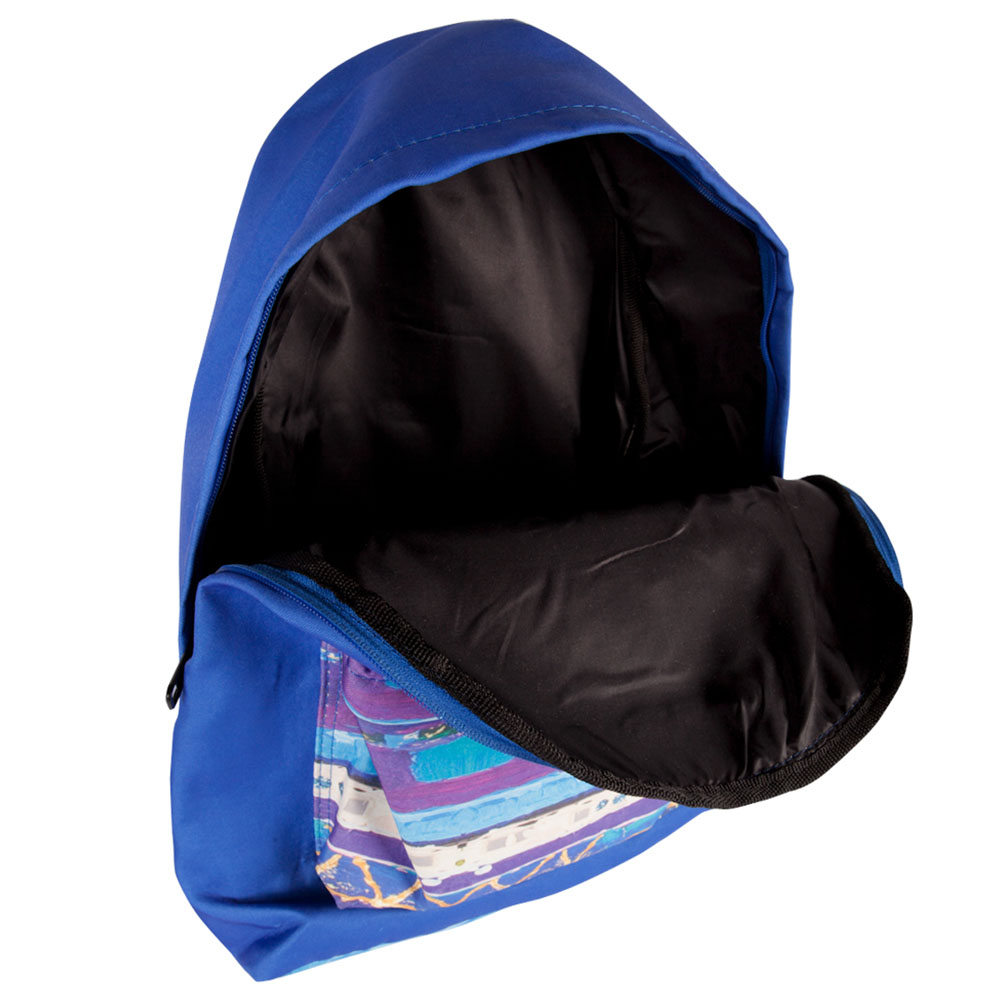 BiggDesign - Evil Eye Backpack, Blue - 17-Inch/43cm