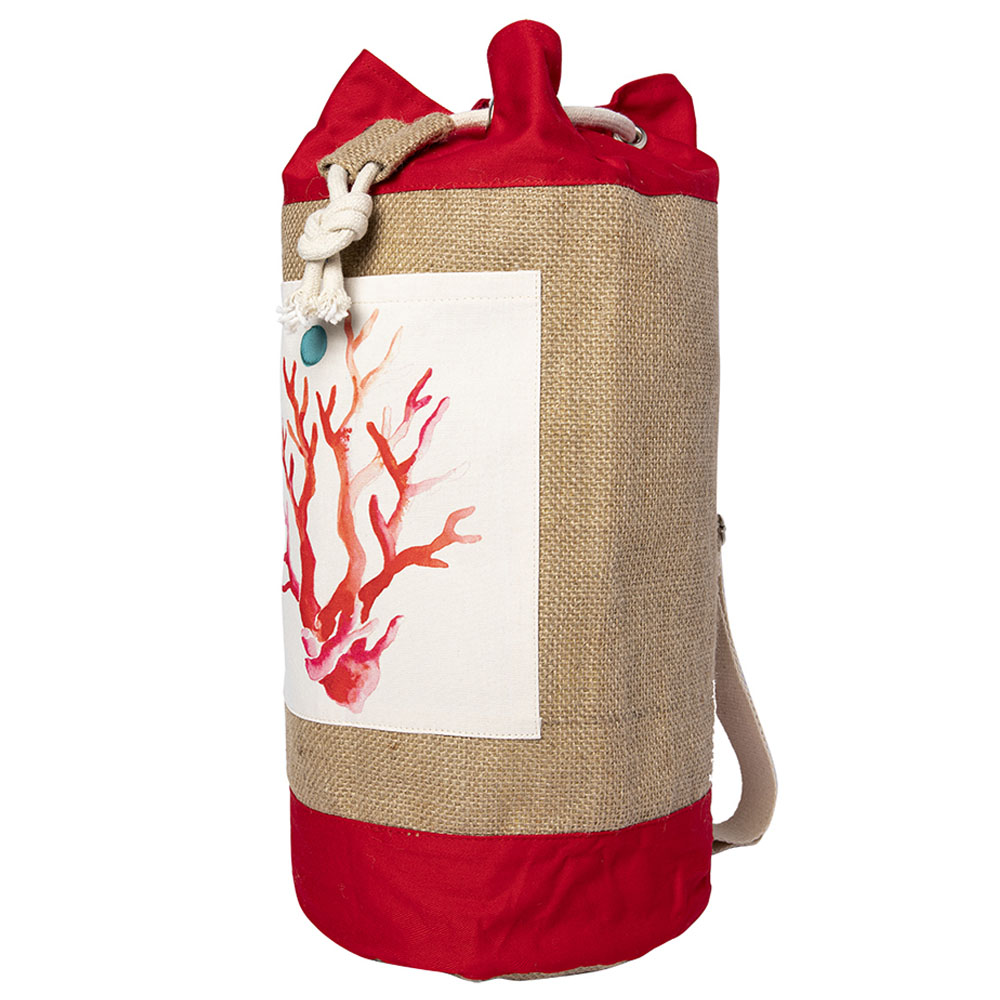 Anemoss - Coral Jute Bag