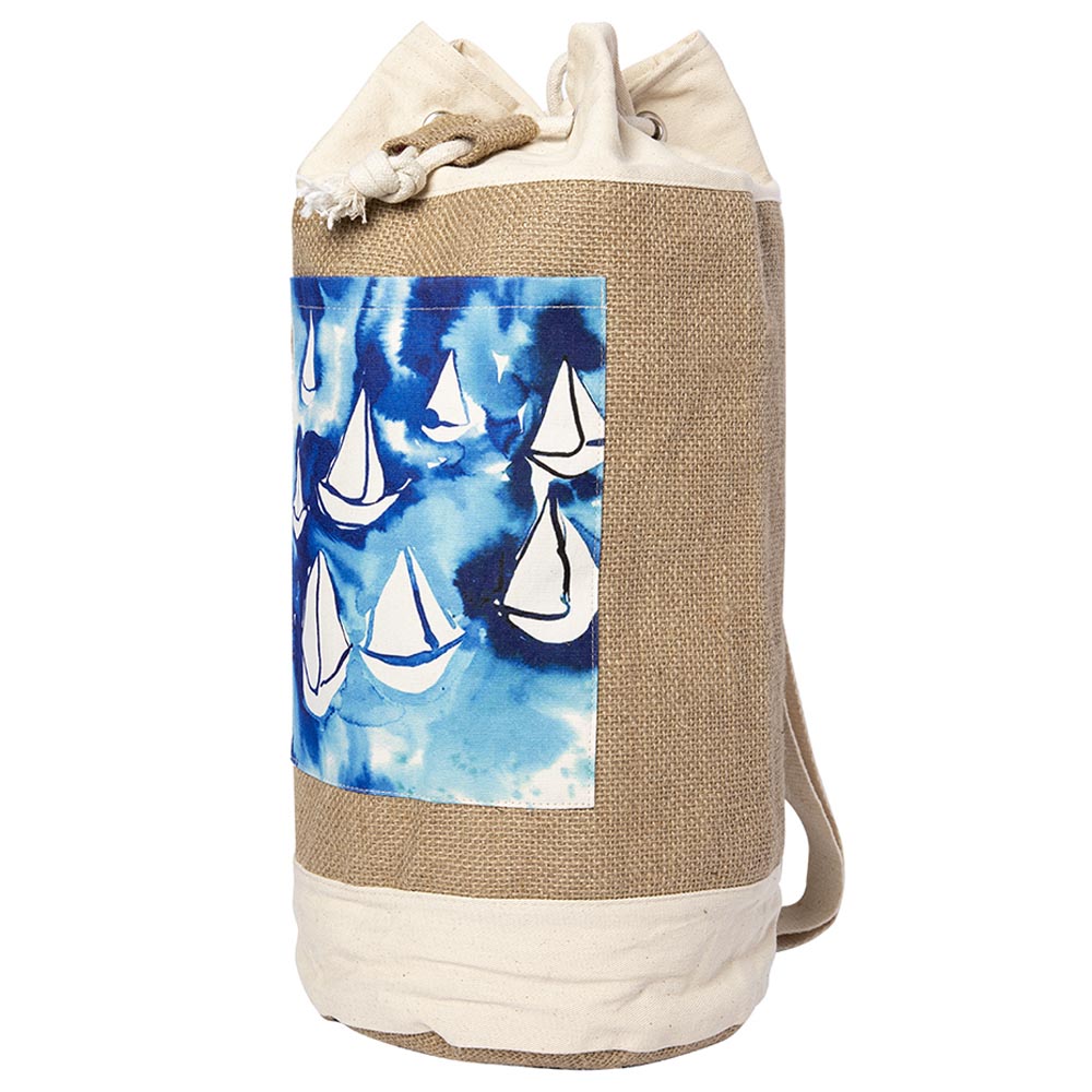 Anemoss - Sailboats Jute Bag