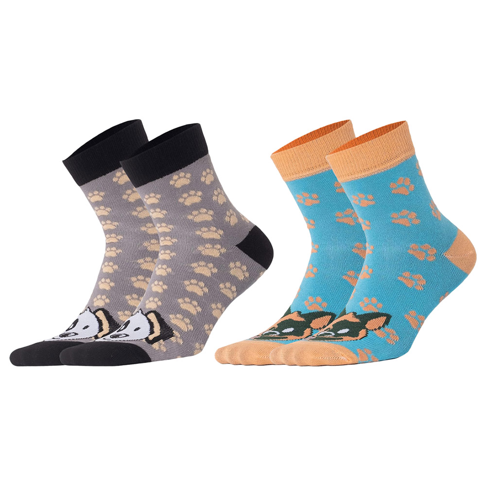 Biggdesign - Dogs Women Socket Socks - Pack Of 5