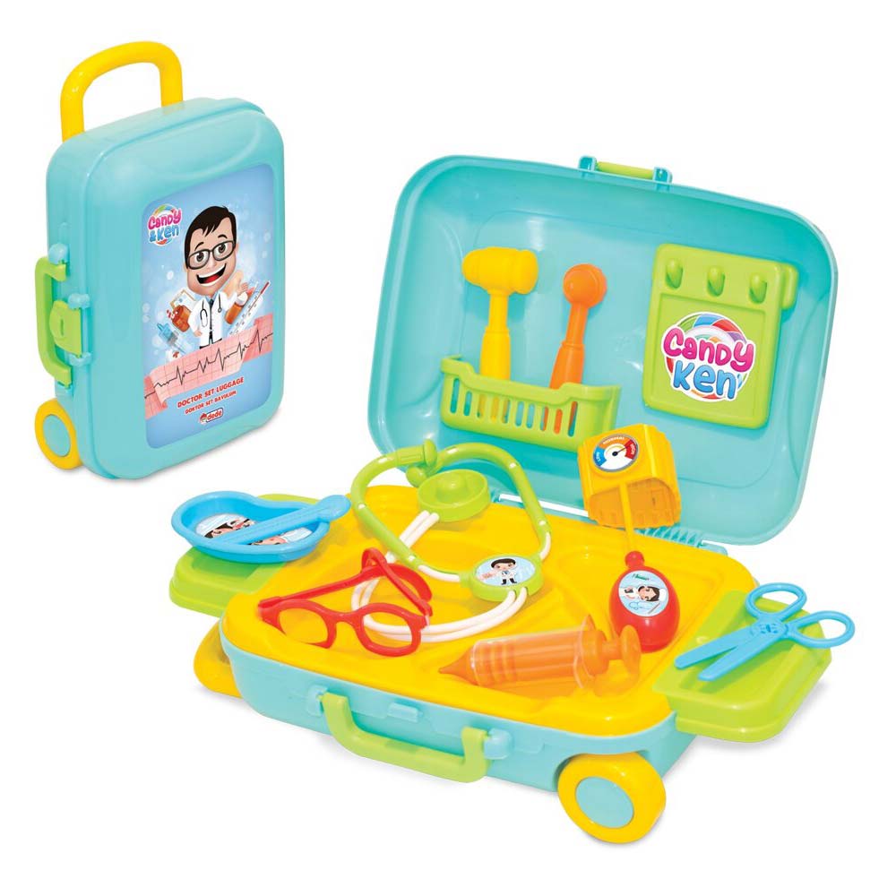 Buy Dede - Kids Doctor Suitcase Set - 15 Pieces in UAE | Mumzworld