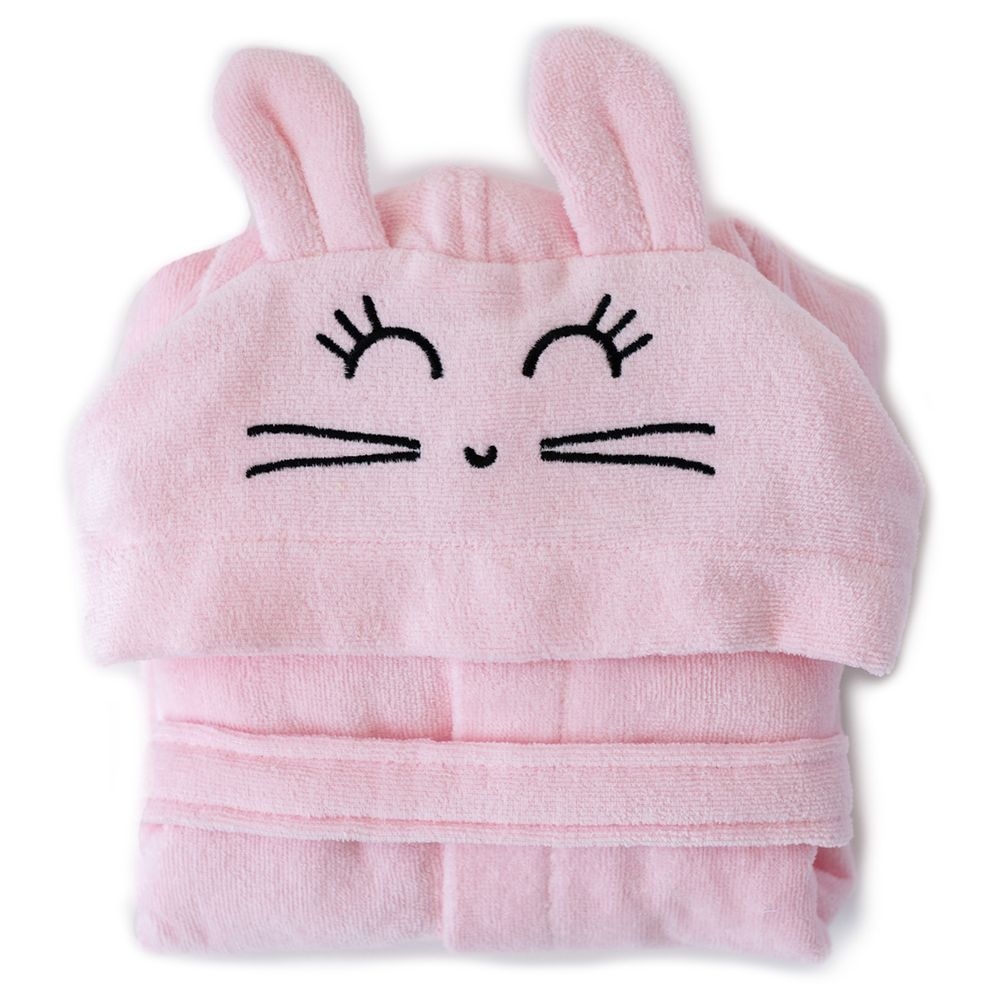 Milk&moo Chancin Velvet Bathrobe - Pink