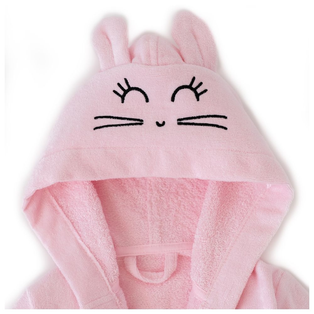 Milk&moo Chancin Velvet Bathrobe - Pink